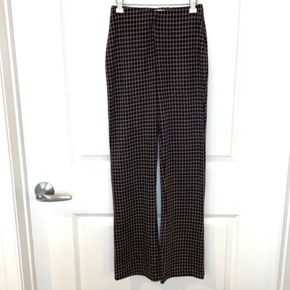 URBAN OUTFITTERS | Women’s Brown & Tan Checkered Plaid Causal Pants Size XS